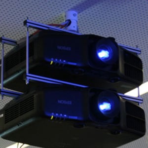 3 d Projektion mit Infitec Technik